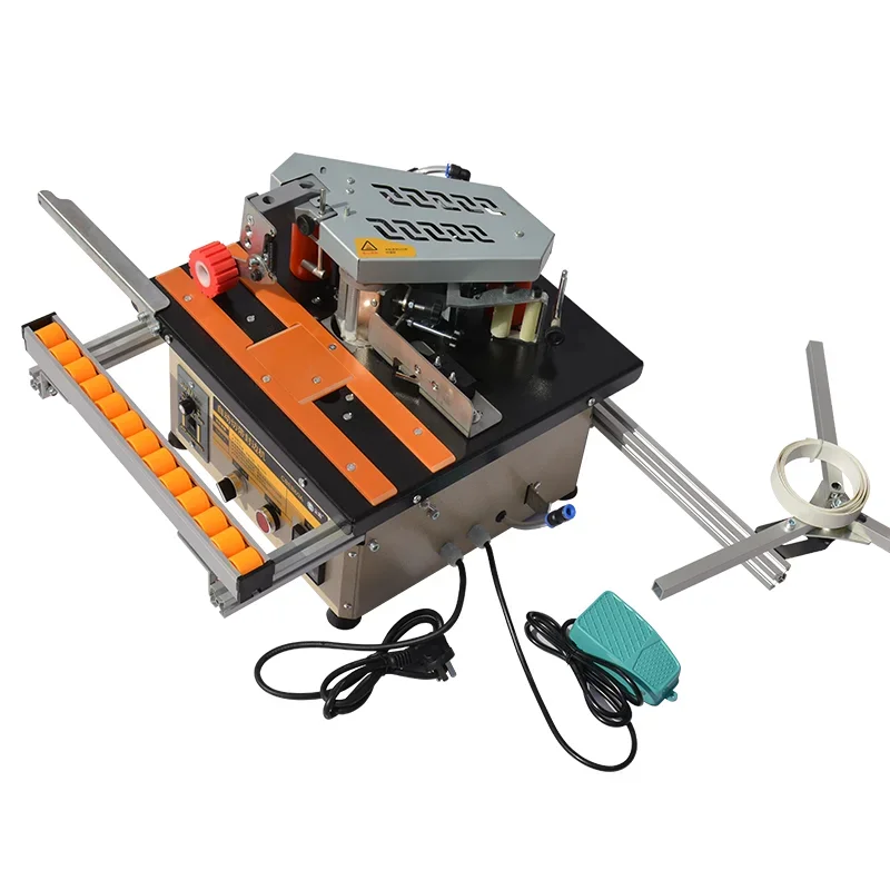 

High quality wooden working machine mini portable furniture table edge banding machine edge bending machine