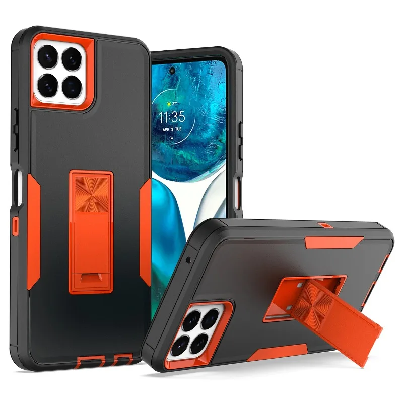 2 IN 1 HYBRID RUGGED ARMOR SHOCKPROOF PHONE CASE FOR BOOST CELERO 5G PLUS MAGNETIC STAND HOLDER HARD PLASTIC TPU BACK COVER