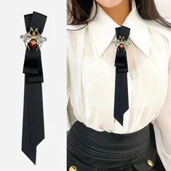 Steentjes Bijenstropdassen Bowtie Britse Koreaanse Heren En Dames College Stijl Shirts Accessoires Broche Handgemaakte Sieraden Geschenken