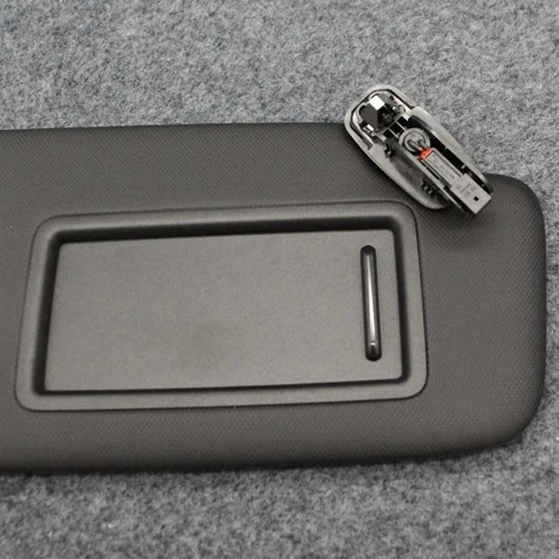 NCSMT Sun Visor for Audi A4L A5 Q5L Q2L 17-25 Replace 8WD857551 8WD857552 Left/Right Panel with Makeup Mirror Sunshield Rig