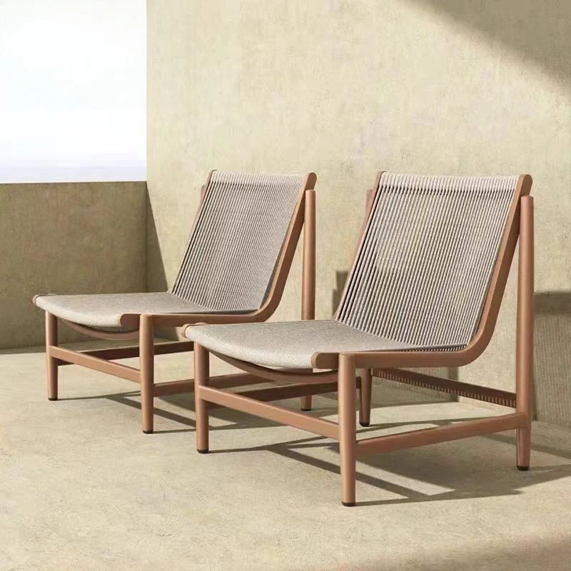 

Outdoor Sofa Bed and Breakfast Garden Courtyard Three-piece Set Coffee Table Balcony Designer Hotel Rattan