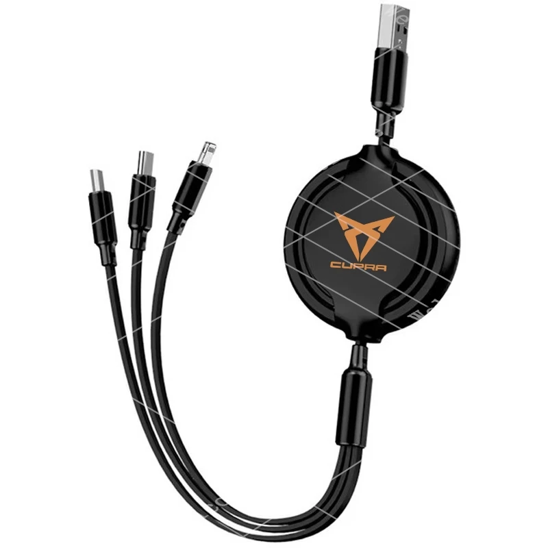 New Car Interior Fast Charger USB Data Cable For Seat Cupra Ateca Born Leon IBIZA Raval Formentor Terramar Tavascan valve core