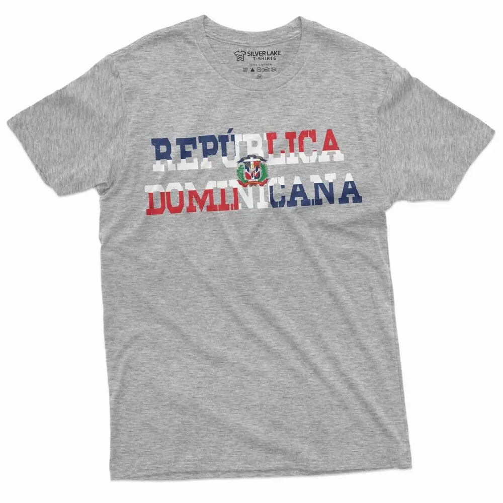 RepÃºblica Dominicana T-shirt Dominican Republic Flag Coat of Arms Patriotic Tee