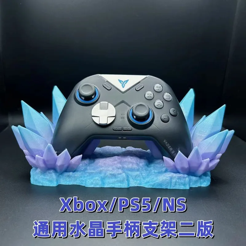 

Crystal Gamepad Stand Base for Xbox/PS5/NS Game Controller Handle Bracket Desktop Decoration Display Stand Gaming Accessories