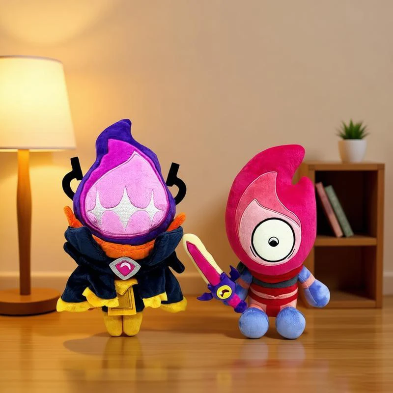 New Dead Cells The Queen Plush Toy The Beheaded  Stuffed Doll Game Peripheral Plushie Room Decor Pillows Collect Birthday Gift