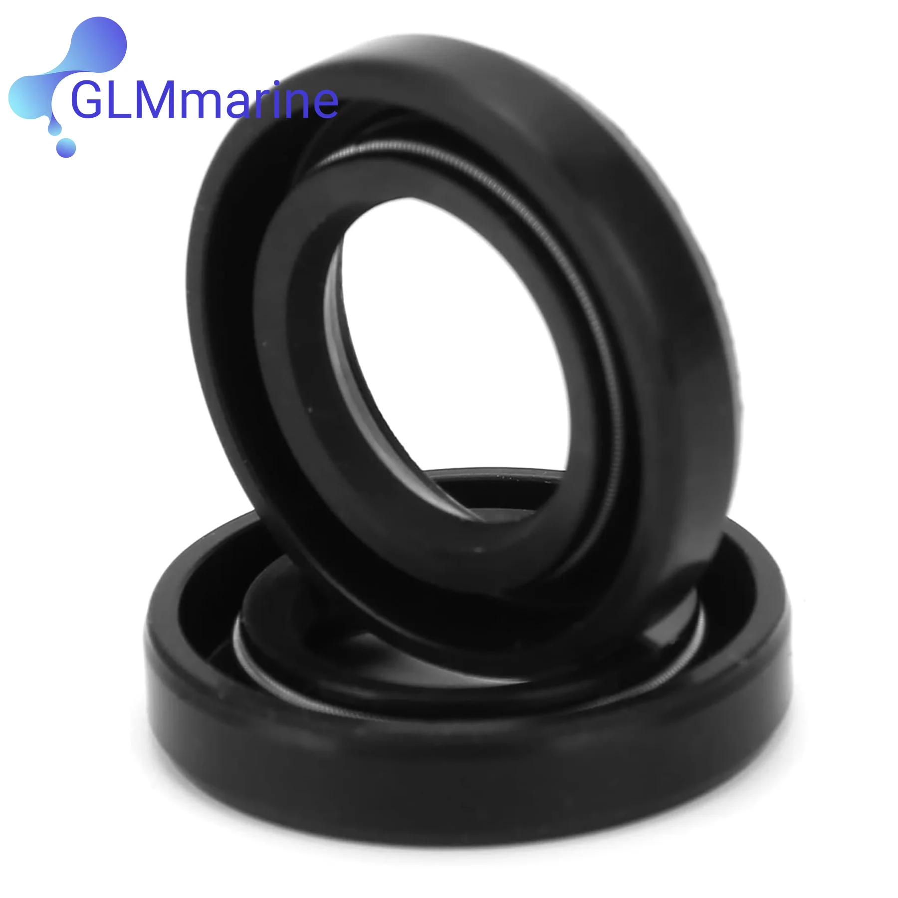 2 Sets 17*30*6 MM Marine Propeller Shaft Oil Seal 93101‑17054 Replacement for Yamaha Outboard 2 and 4 Stroke 9.9 15 HP Engines view 3