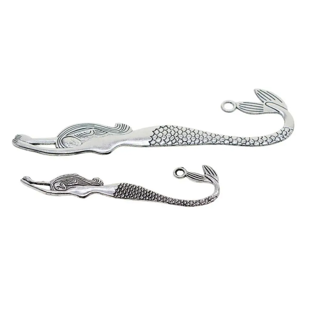 10 قطع حورية البحر المعادن المرجعية الخرز الحرفية DIY المرجعية شنقا سحر