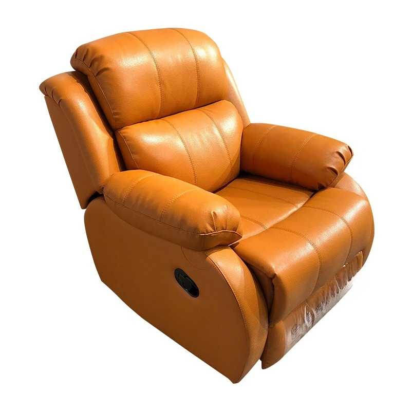 

Factory direct sales living room modern electric single sofa, home theater first-class lazy cabin leather functional sofa