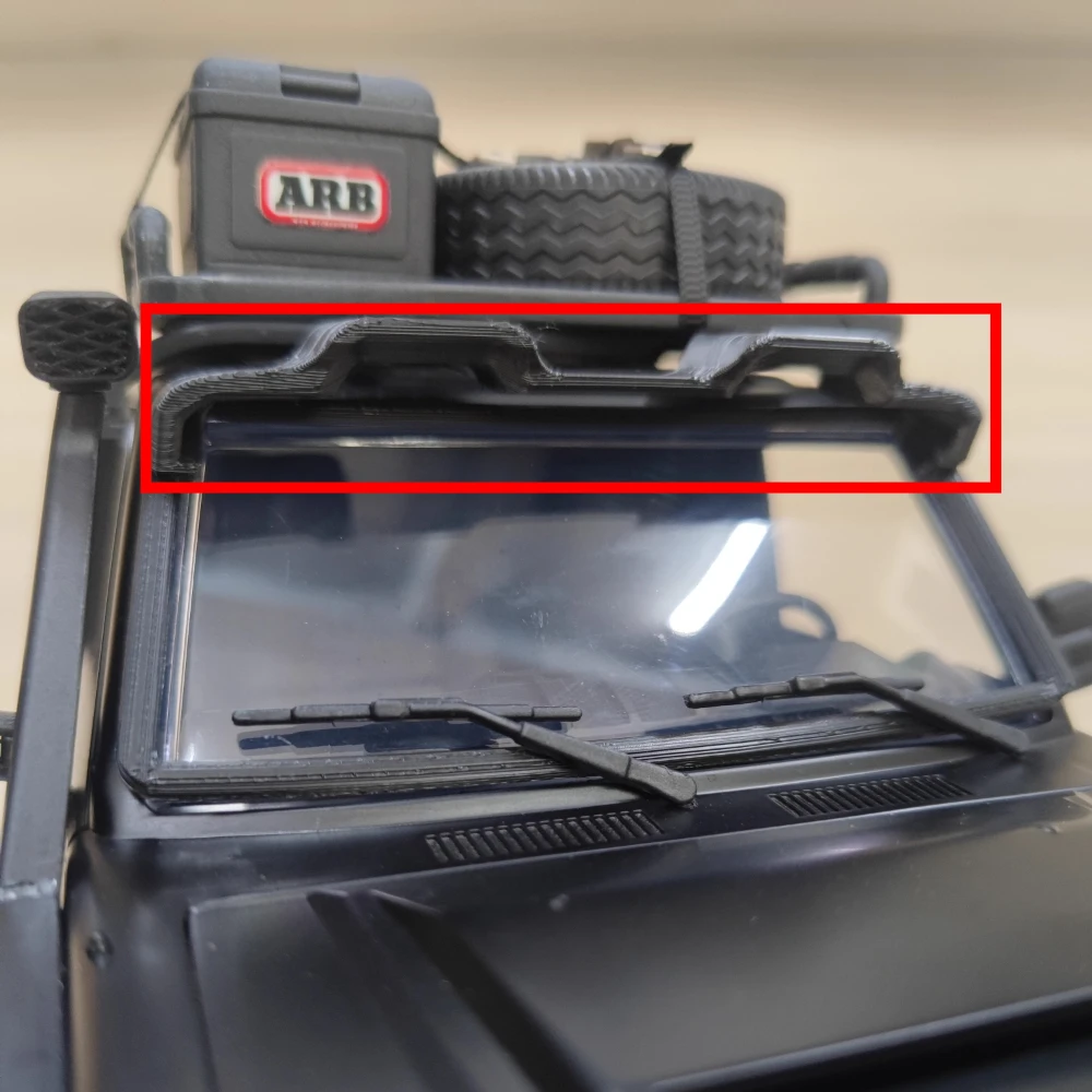 

Аксессуары для модификации переднего крыла Mecha для MN82 MN82S MN82T 82PRO 1/12, детали внешней модификации радиоуправляемого автомобиля