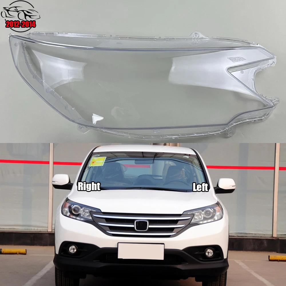 For Honda CRV 2012 2013 2014 Headlamp Transparent Cover Lampshade Headlight Shell Lens Replace The Original Lampshade Plexiglass