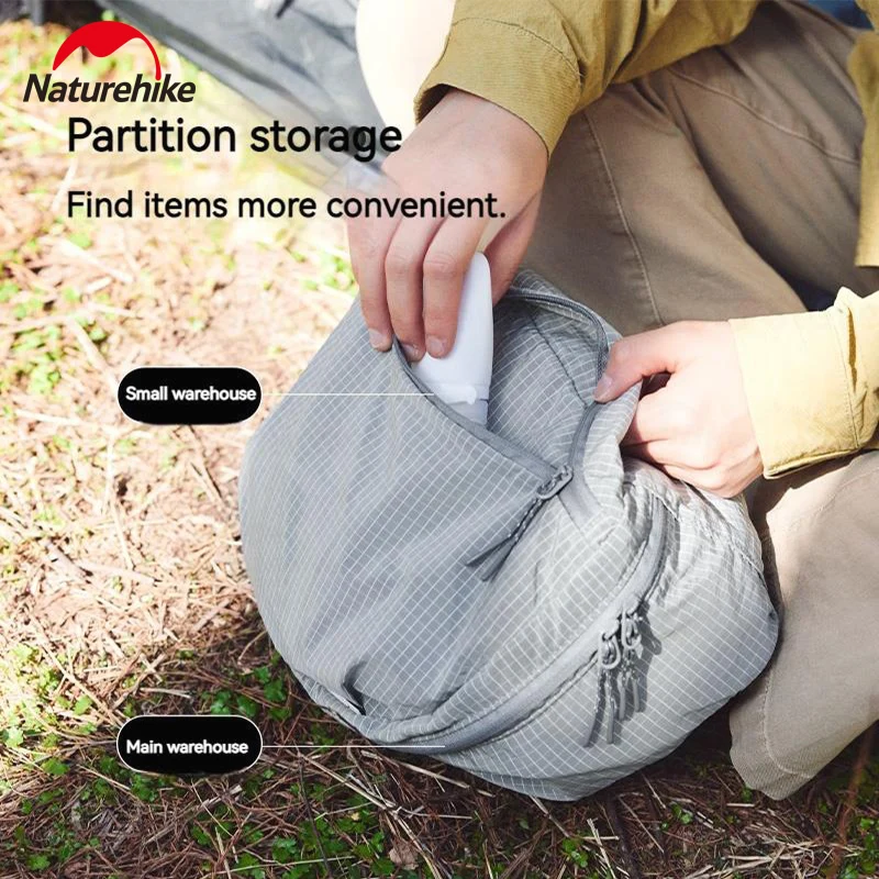 Imagem -03 - Naturehike-mochila Portátil ao ar Livre Bolsa de Armazenamento de Isolamento Bolsas Impermeáveis para Caminhadas Viagem Fitness Três Especificações