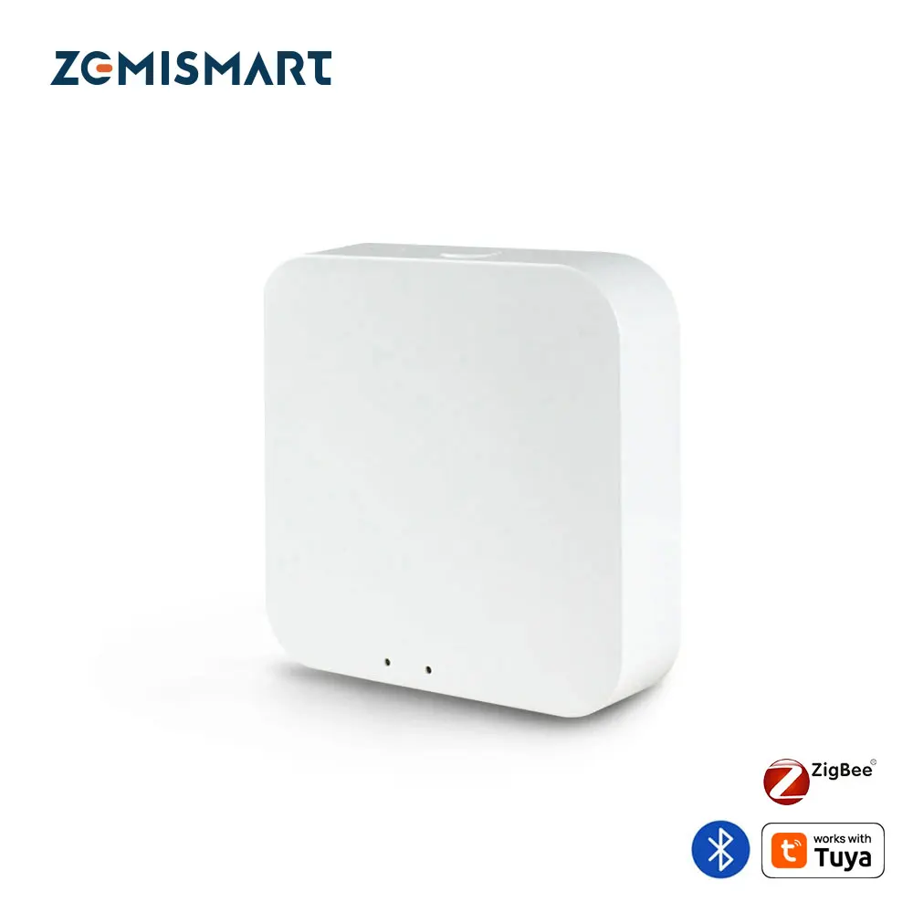 Zemismart Multimode Gateway Zigbee 3.0 BLE Gateway BLE Mesh Hub Smart Home Bridge Wireless Remote Controller Work with Tuya