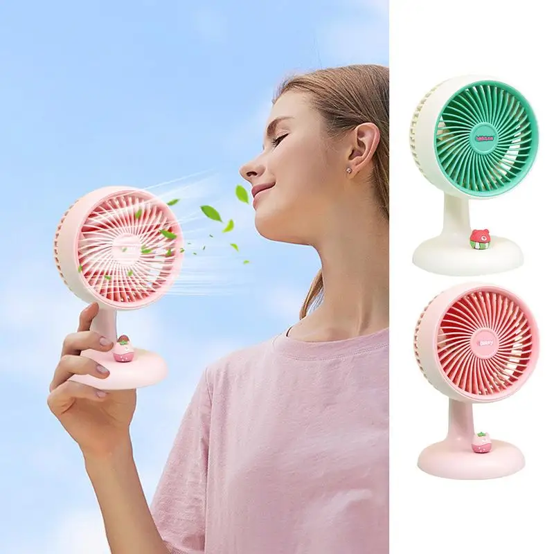 Personal Mini Pocket Fan Handheld Air Cooler USB Rechargeable Ventilation Fan For For Office Desktop Outdoor Travel Hand Fans