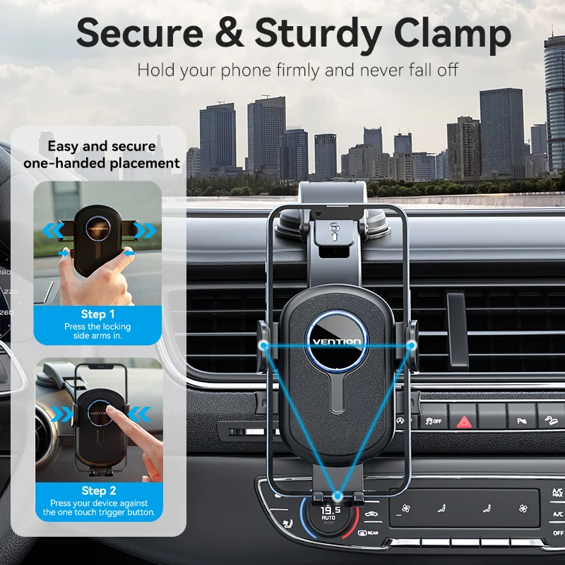 IPhone,Samsung, Xiaomi, Huawei用の自動車電話ホルダー,フロントガラスマウント,携帯電話ホルダー,クランプ
