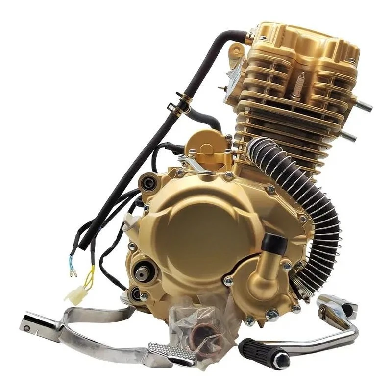 Wholesale 200cc Motorcycle Electric Kick Start Water-Cooled Manual Clutch CG200cc Tricycle 4-Stroke Engine Suppliers