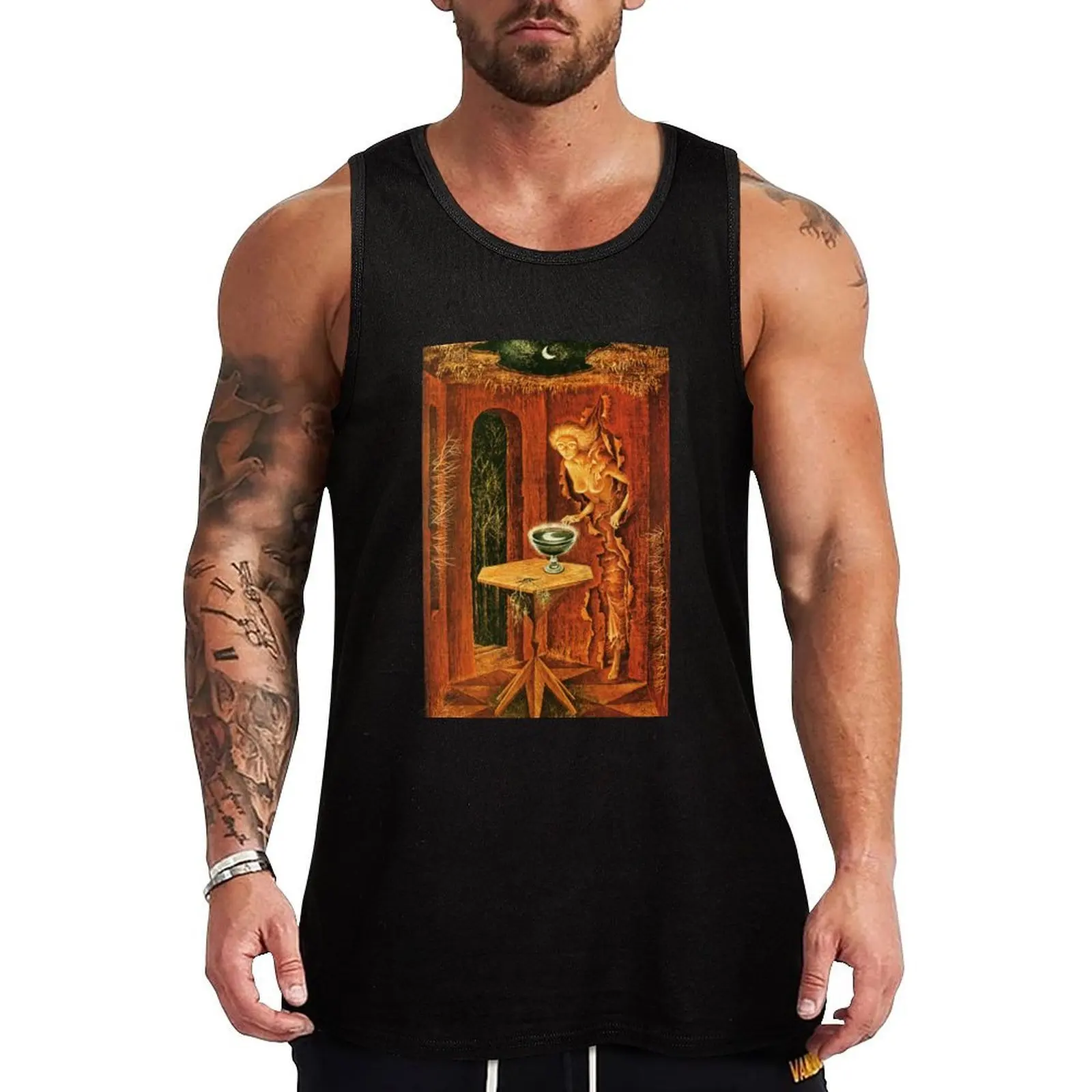 Born Again, by Remedios Varo Tank Top Vacation Casual Tank Top Beach Sleeveless Loose Fit