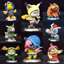 New Digimon Adventure Agumon Patamon Gabumon Tailmon Anime Action Figure Collection Doll Model Toy Gift Original