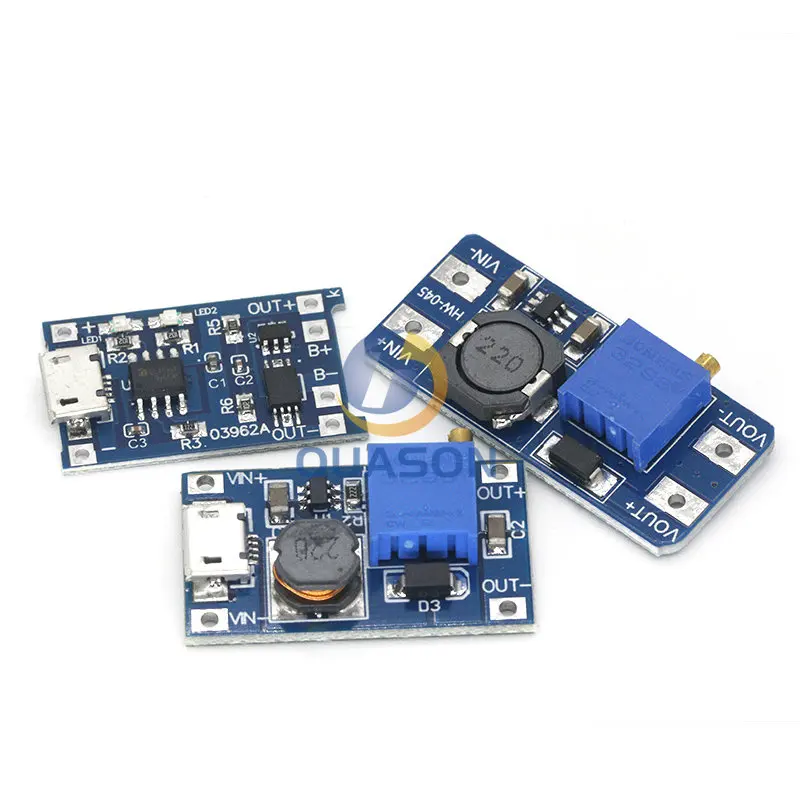 5pcs MT3608 DC-DC Step Up Converter Booster Power Supply Module Boost Step-up Board MAX output 28V 2A for arduino diy kit