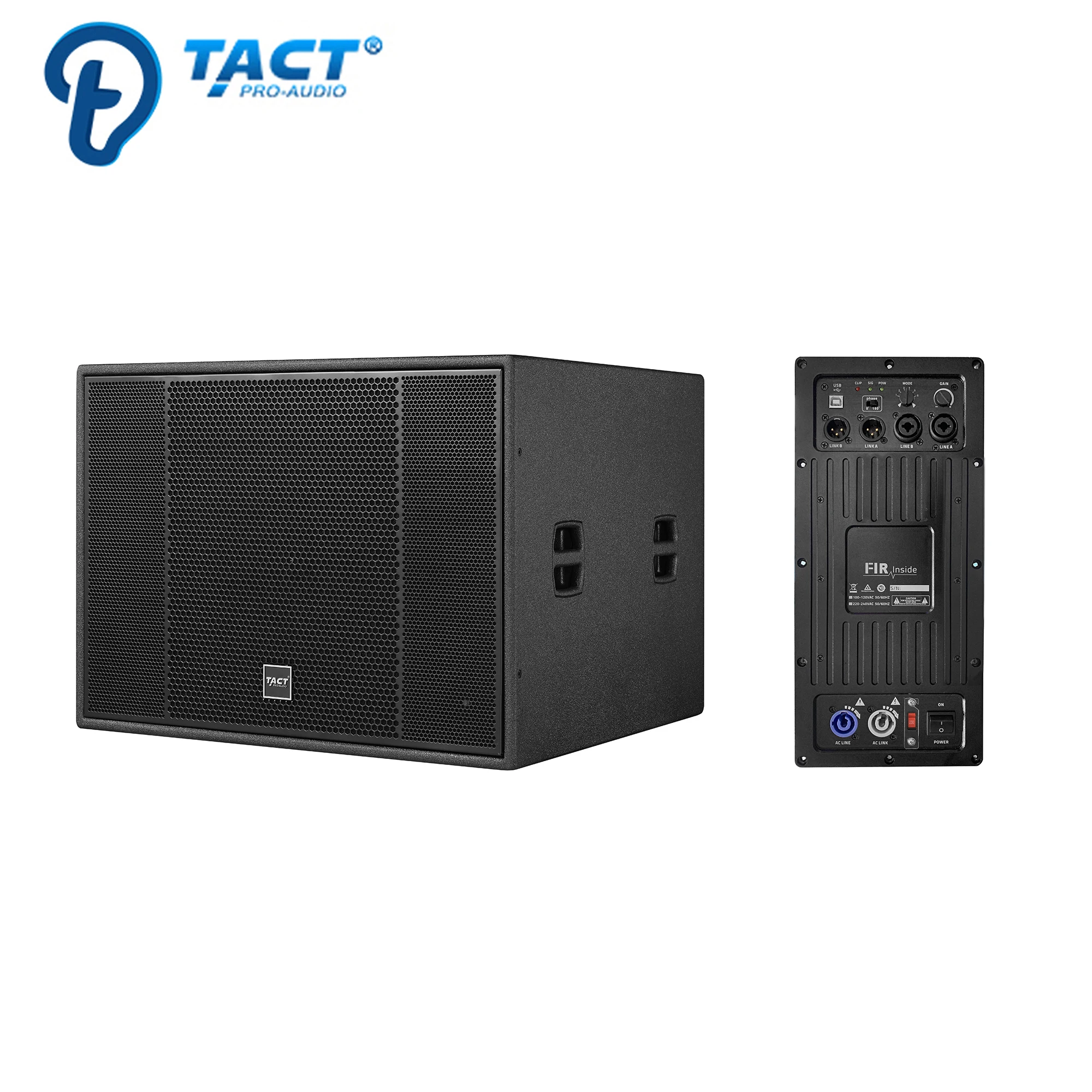 Professional Speakers 1700W Birch Plywood Speaker Sound System 18 Inch Subwoofer for Indoor Outdoor Event
