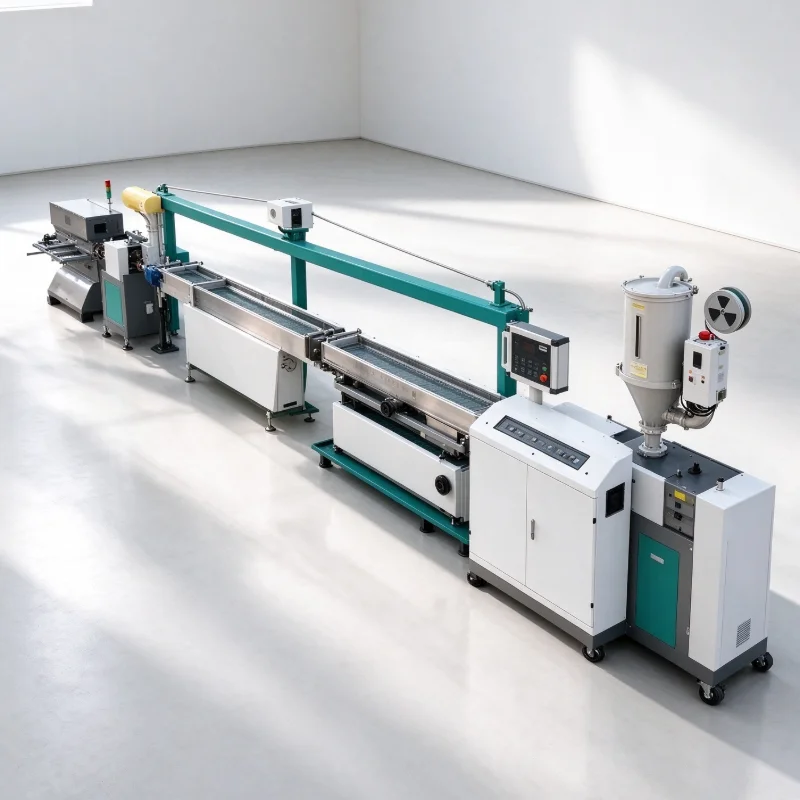 3D Consumables Extrusion Machine Plastic Filament Extrusion Line High Precision Auto Winding For 2.85mm Filament Making