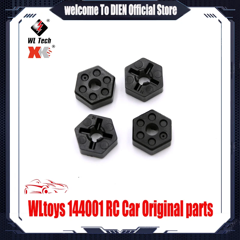 

WLtoys 144001 RC автомобильные оригинальные детали 144001-1266 124019 124018 017 муфта шестигранное колесо сиденья