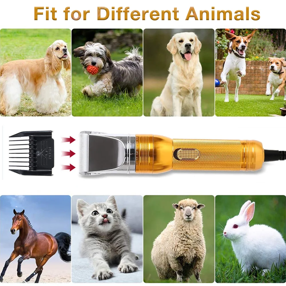380W Electric Shearing Machine 110V-220V Cordless Home Pet Hair Trimmer (Cat, Dog, Rabbit, Sheep) Carpet Tufting Scissors๏ผTools