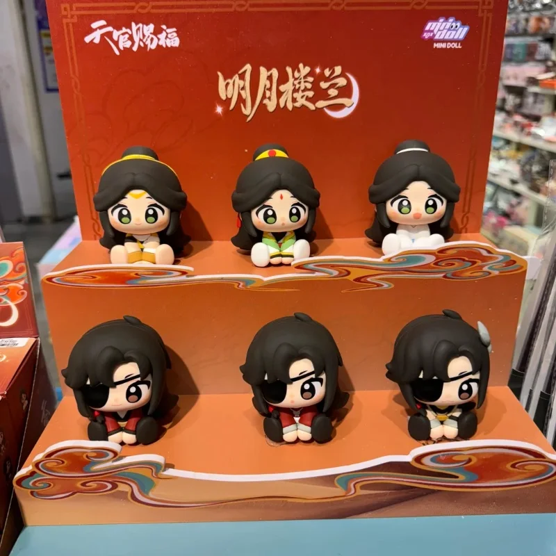 

Подлинное аниме Tian Guan Ci Fu Ming yue Lou lan Series Blind Box Xie Lian Hua Cheng Аниме Фигурка Мягкий пластик Модная игрушка в подарок