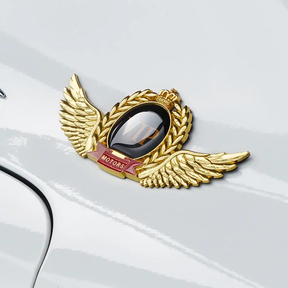 Car 3D Decal Rust-proof Long-term Durability Waterproof Car Decoration VIP Badge Decal for Van