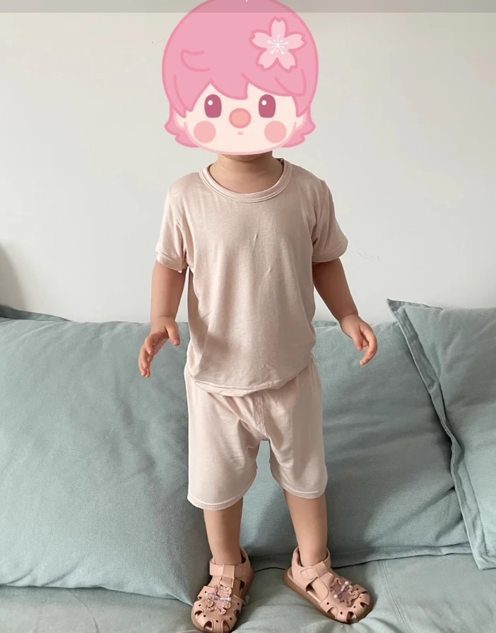 الربيع الصيف طفل الفتيات الملابس منامة مجموعات الاطفال الصبي مشروط Homewear مشروط ملابس نوم الأطفال الملابس الداخلية منامة دعوى #5