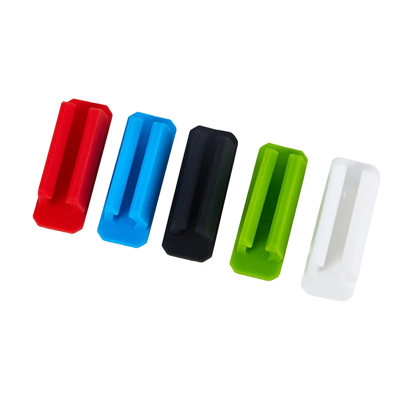 Self-Adhesive Silicone Pen Clip Wall Mounted Pencil Clip Desktop Marker Pen Ballpoint Pen Storage Holder Home Office Organizer