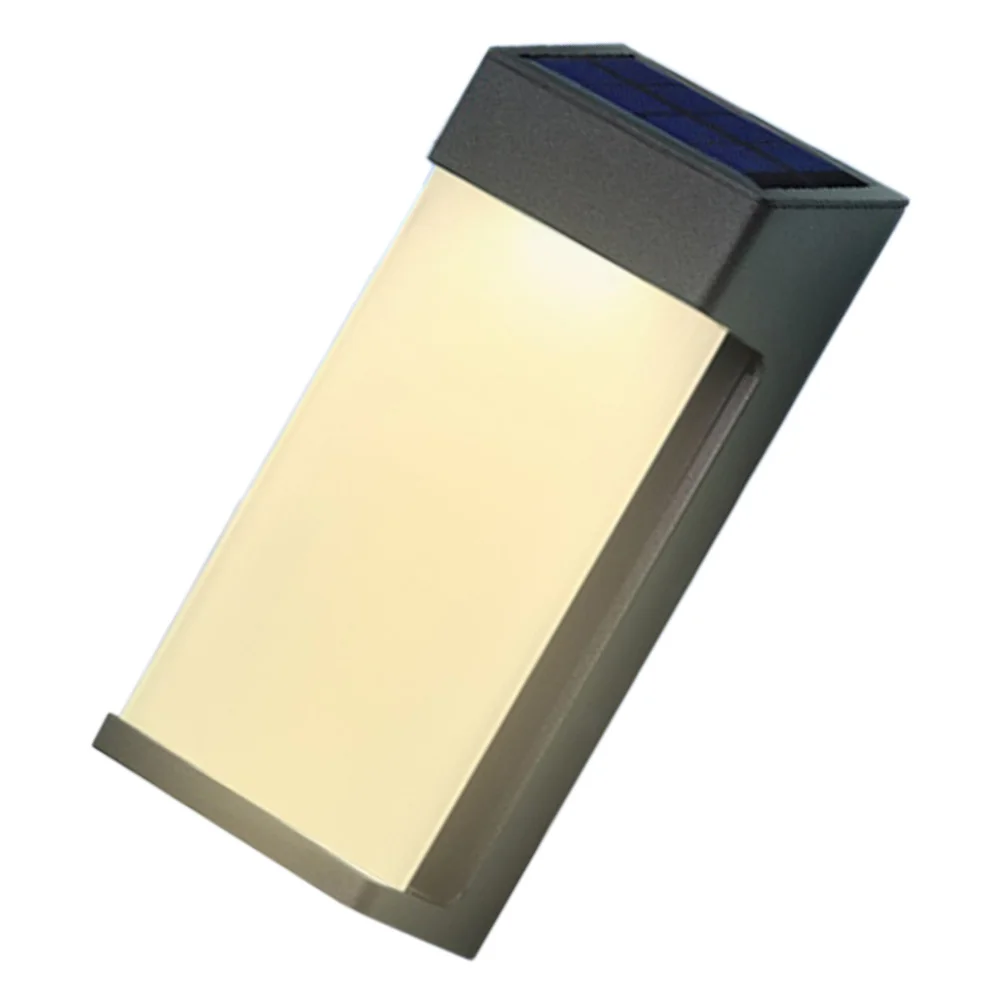 

Solar Garden Light LED Solar Lamp Weather Proof Yard Lights Fence Deck Driveway Stairs Wall Lamp Durable Plastic