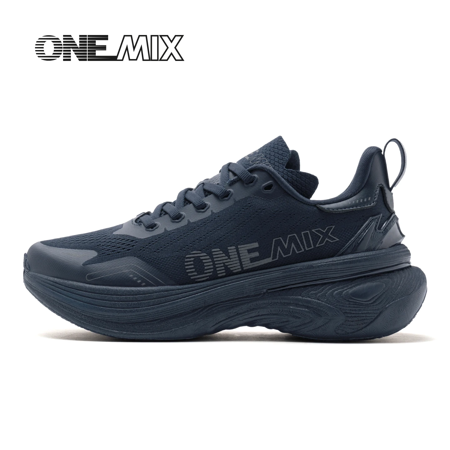 ONEMIX New Shock-Absorbing and Wear-Resistant Man Running Shoes Fashionable Fitness Women Sports Shoes Lightweight Road Shoes