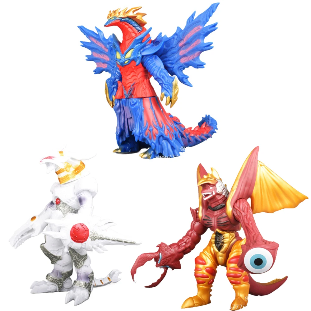 

Monster Series Large Size Soft Rubber Movable Monster Model King Galactron Giga Khimaira Leugocyte Darebolic Collect Ornaments