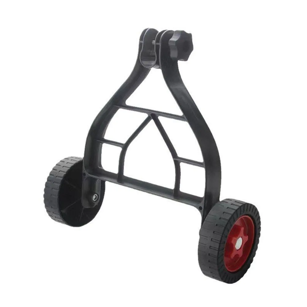 Adjustable String Trimmer Support Wheel Auxiliary Straight Roller For Grass Cutter Mower Attachment Garden Lawn Care Tool Black - view 5