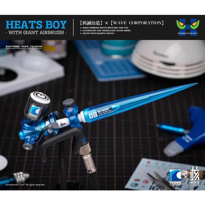 Earnestcore Craft Oryginalny mechanizm Earnestcore Gotowy produkt Seria Trójstronna wspólna edycja limitowana Ruchomy model gorącego sera