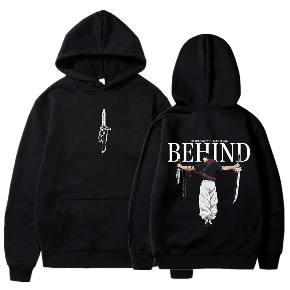 Jujutsu Kaisen Anime Hoodies für Männer und Frauen, Fushiguro Toji Manga Kapuzenpullover, Gothic Sweatshirts, Hip-Hop Streetwear, Herrenbekleidung – Detail 12