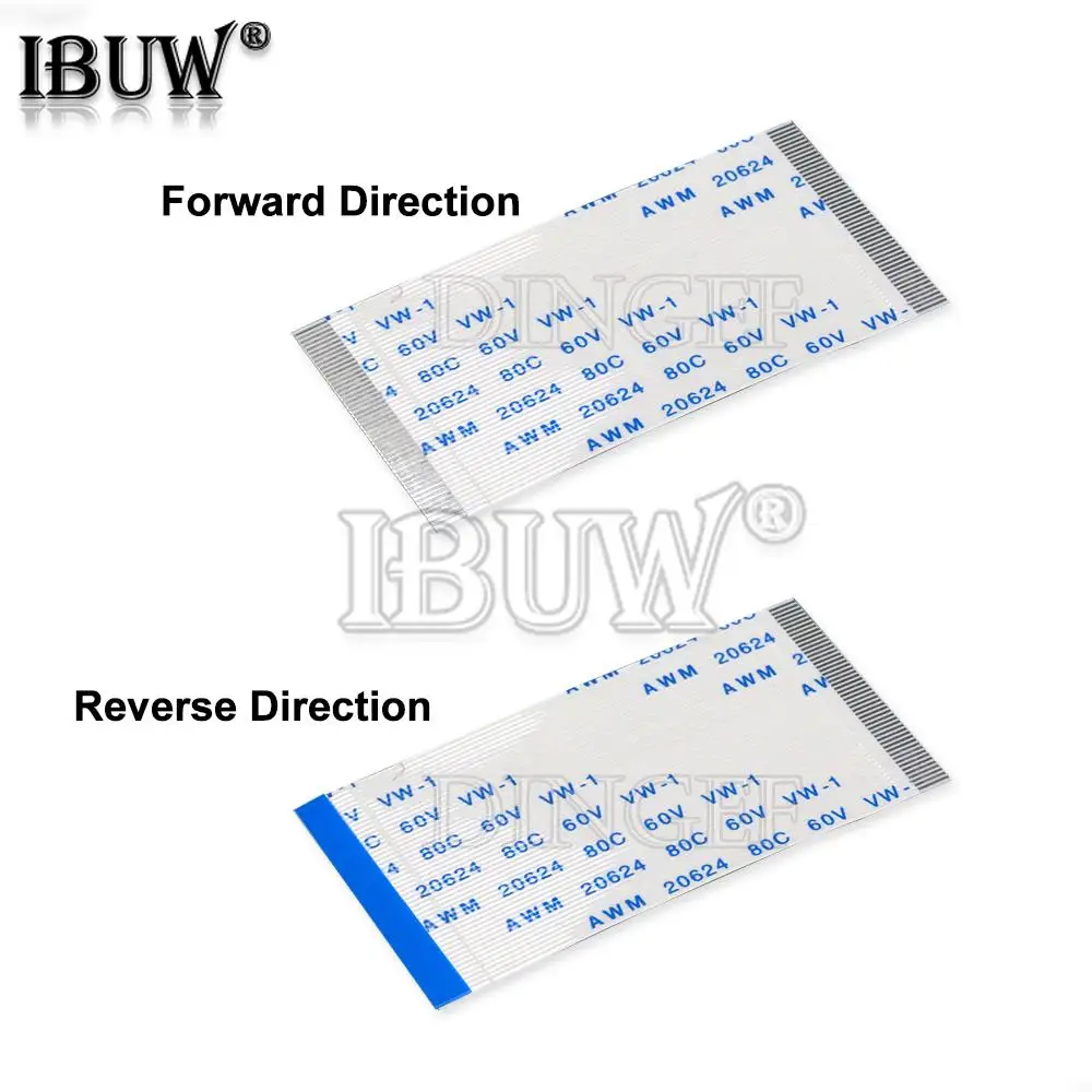 10PCS/LOT FPC FFC Ribbon Flexible Flat Cable 4/6/8/10/12/14/16/18/20 Pin Pitch 0.5MM 1.0MM A-Type B-Type 10CM 20CM 30CM 5CM ibuw