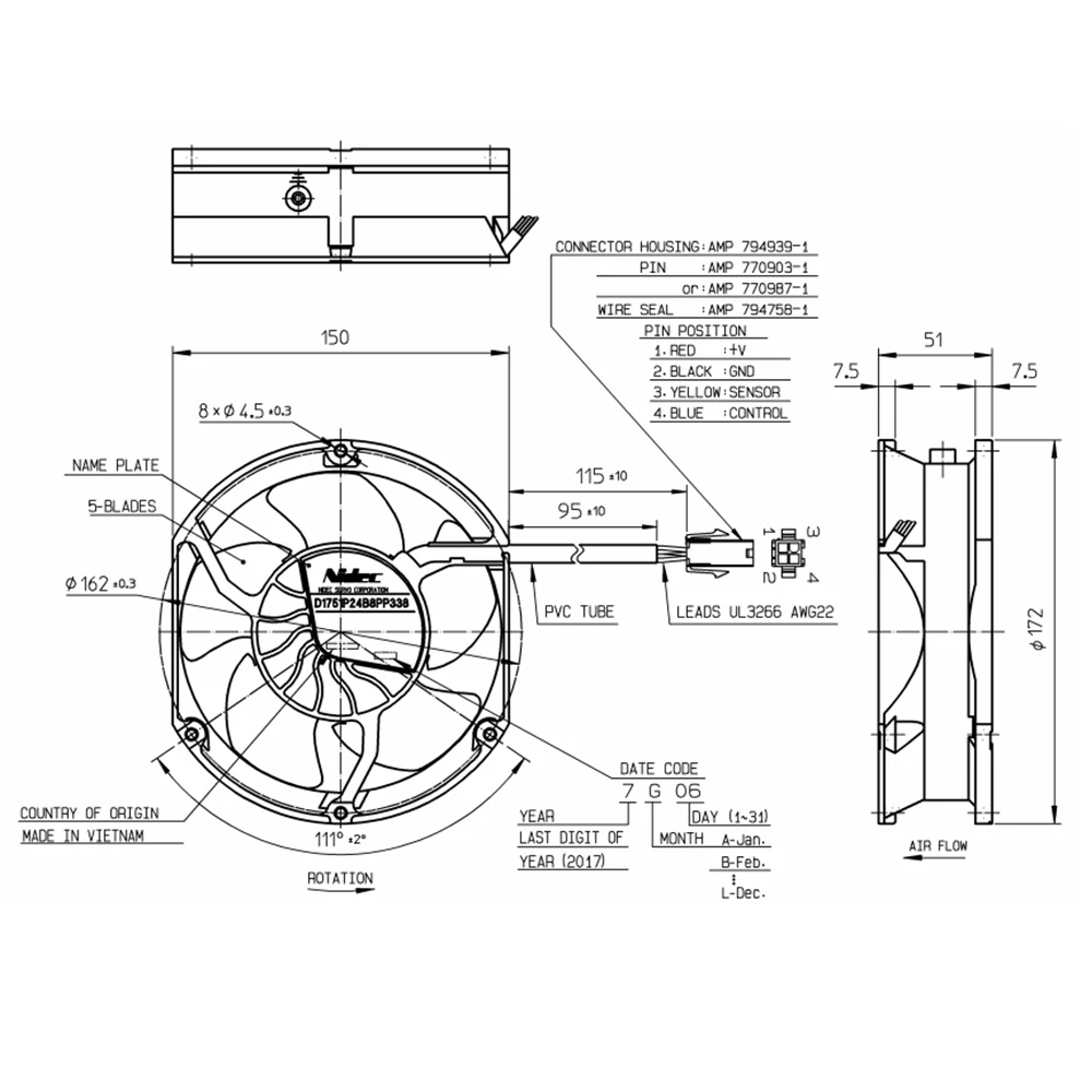 Factory Sale Various Energy - Efficient High - Performance Environment - Friendly Axial Fan