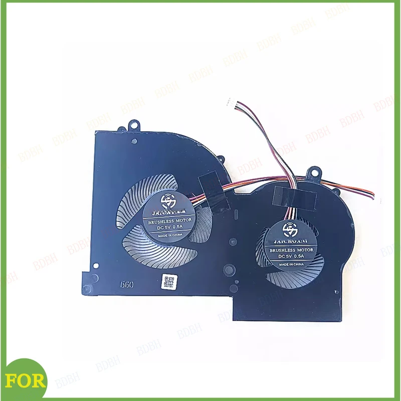 GPU CPU Cooling Fans For MSI GS65 GS65VR WS65 16Q4 Stealth 8SE 9SF MS-16Q4 Laptop Cooler Radiator Fan DC5V 0.5A BS5005HS-U3I U3J