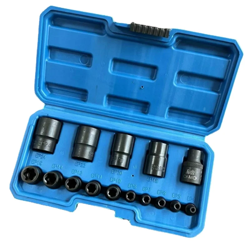 For Tesla Battery Cover Pack Screw Removal EP 5 and 6 Flowers Wrench Special Pentagon Large E 14 Pieces 6 Teeth Kit Tools Car