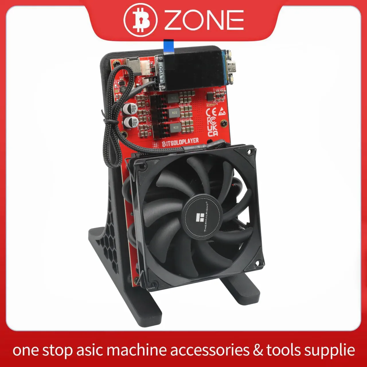 

Bitcoin Miner NerdQaxe++ 4.8Th/S Open Source Bitcoin Miner 72W With 120W PSU BTC Mining Machine Crypto Miner