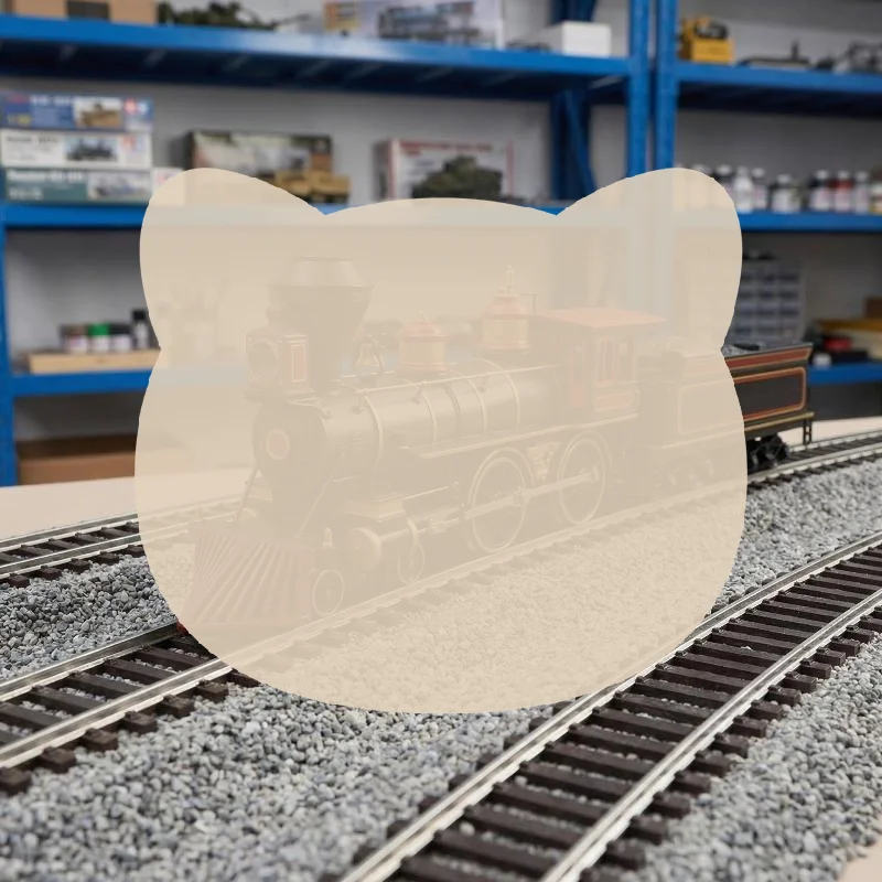 

High Simulation HO Scale Train Track 187 Model for Miniature Railway Sand Table Layout