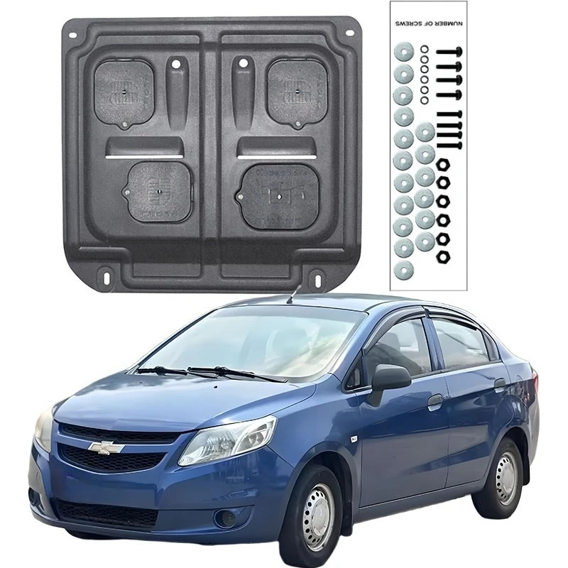 

Высококачественный сплав под защитой двигателя, брызговик, брызговик, панель брызговика для Chevrolet Spark ‌ 2010-2014 1.4л