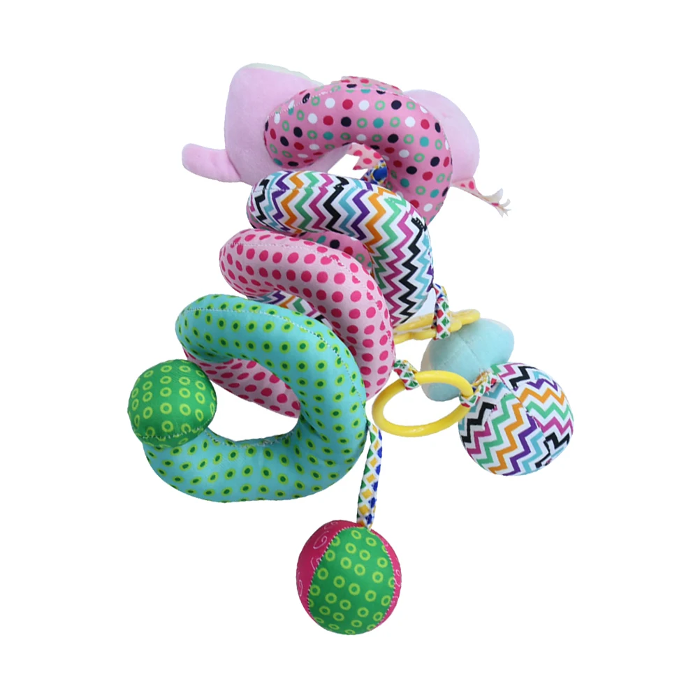 

Calf Bed Winding Stroller Toy Newborn Baby Plaything Washable Colorful Cartoon Visual Development Educational Hanging