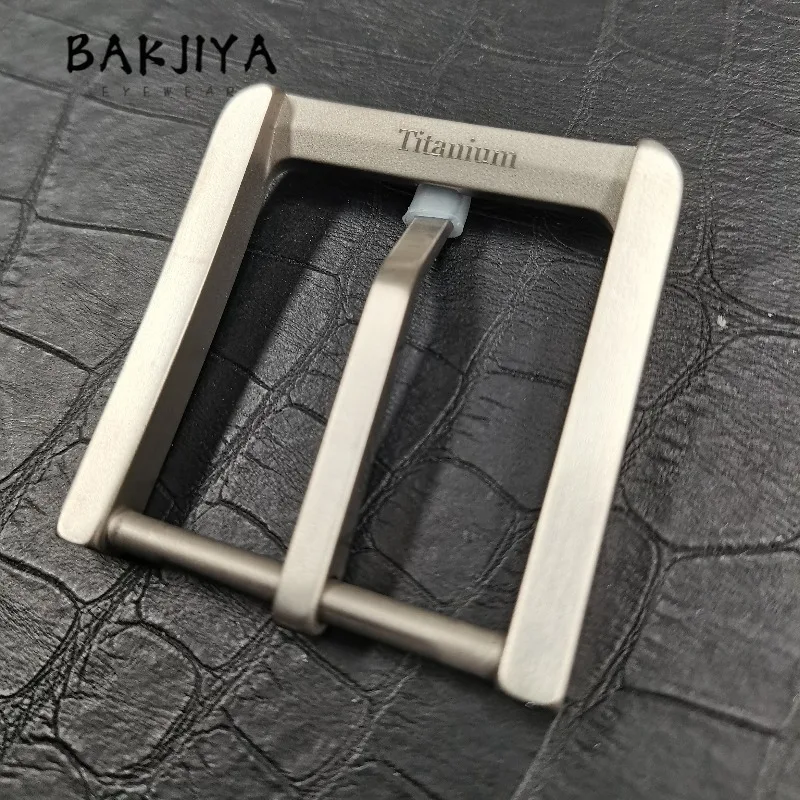 TA1 Pure Titanium Buckle Rustproof Anti Allergy Pin Buckles Belt Men Women leisure Fashion Belt Clasp Head 35mm/38mm/40mm