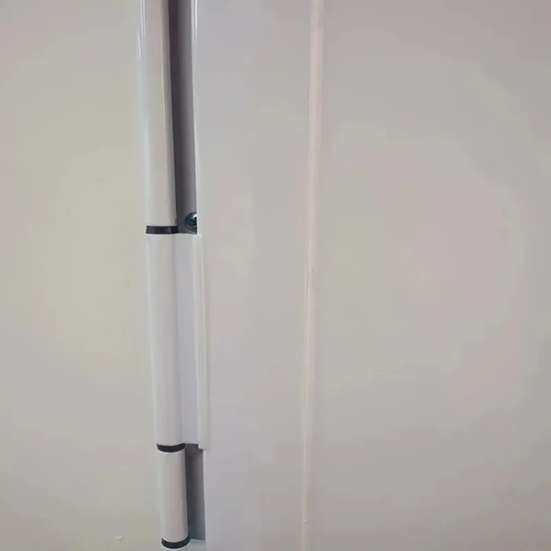Factory Sales Rv Accessories For America Style Camper Door With Black Door Frame And White Panel Rv Door