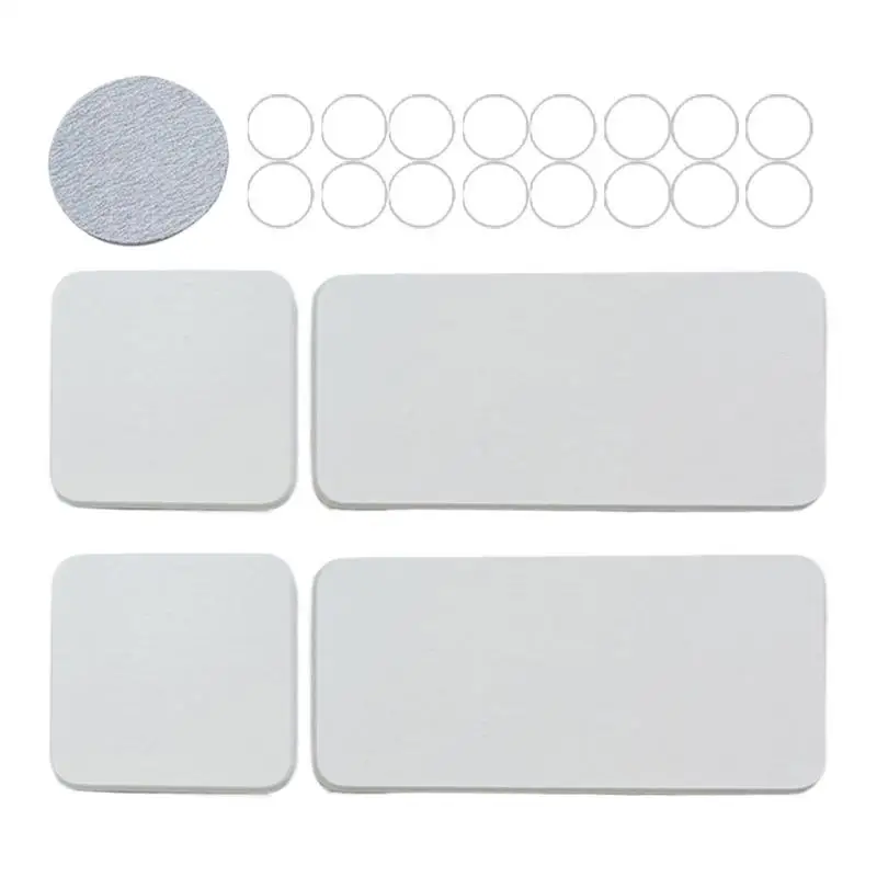 

Stone Soap Tray Diatomite Absorbent Stone Tray For Sink 4 Pieces Super Absorbent Faucet Mat Soap Holder Modern Decor Bathroom