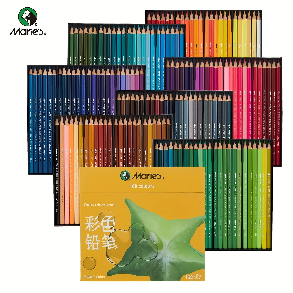 168-120-72-48-36pcs-water-soluble-colored-pencil-set-artist-grade-watercolor-drawing-set-with-brush-for-coloring-and-blending