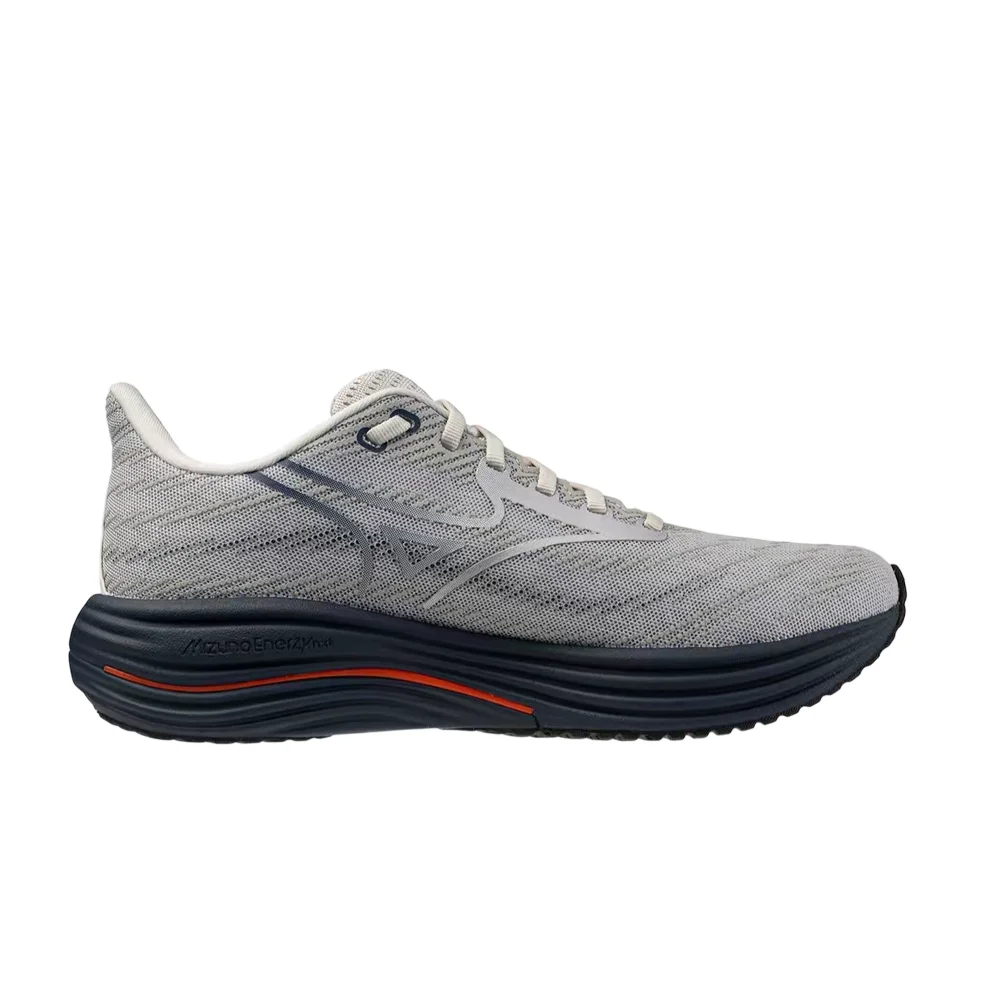 Mizuno WAVE RIDER 29 Unisex Low-Top Professional Running Shoes – Fog Gray, Non-Slip, Durable & Comfortable J1GC250581