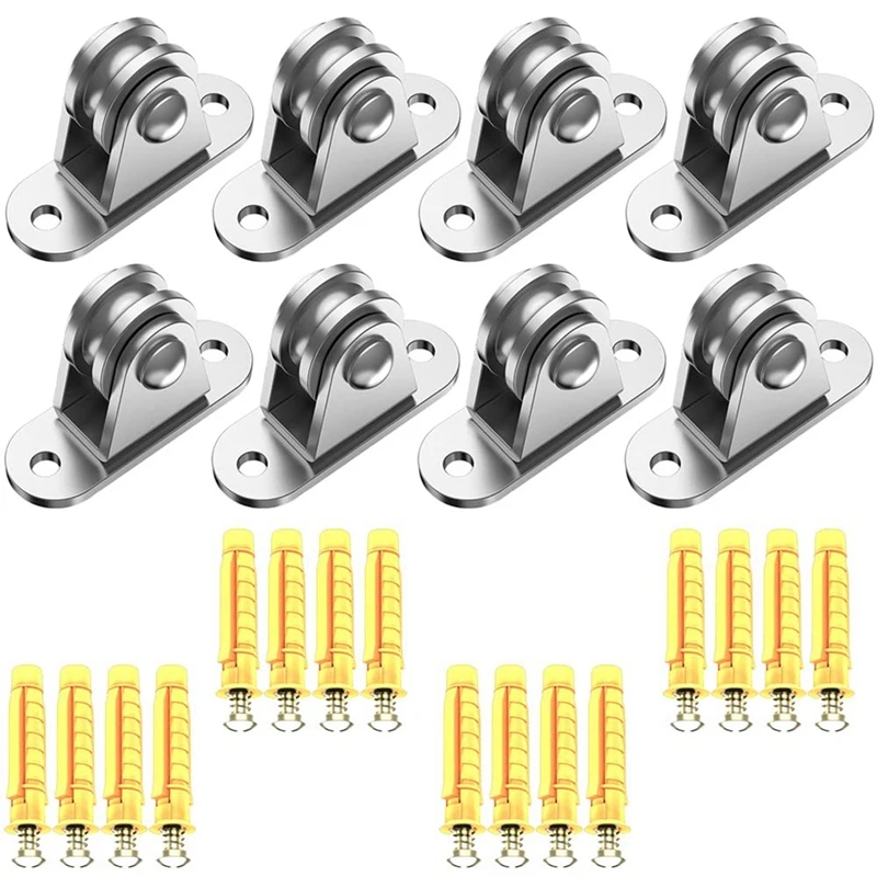 

304 Stainless Steel Pulley Block, Small Pulley Block Silent Pulley, Material Handling And DIY Kits Moving